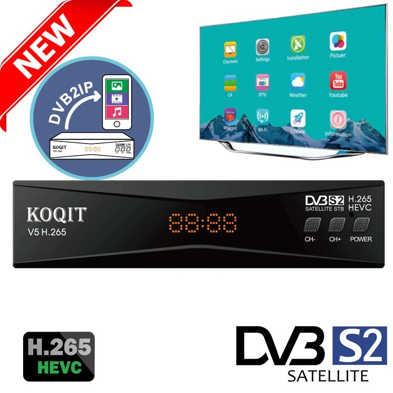 Koqit DVB2IP TV ƽ ĳƮ  ű DVB-S2, HE..